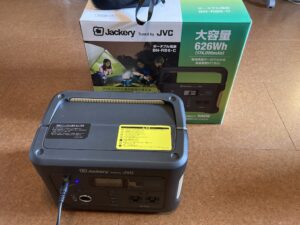 BCP対策として電源を確保しました
