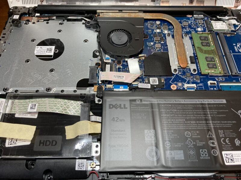 爆速SSD250GB+HDD1TB DELL Inspiron 3593